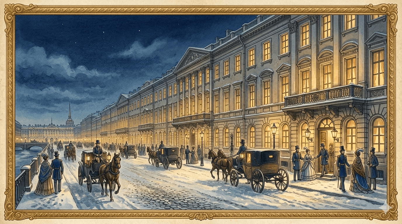 БЛИСТАТЕЛЬНЫЙ ПЕТЕРБУРГ: БАЛЫ И МАСКАРАДЫ. ОТ АНИЧКОВА ДО ЗИМНЕГО